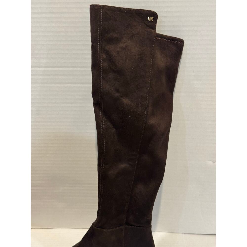 Michael Kors Women's bromley Block Heel brown Boots size 5.5 M - Picture 8 of 8